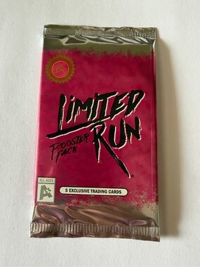 Limited Run Games - Collectible Card Booster Pack - Series 1 - Pink - New/Sealed